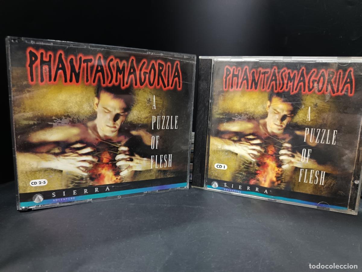Videojuegos y consolas: PHANTASMAGORIA. PC PAL 6 CDs. 2 MANUALES. - Foto 1