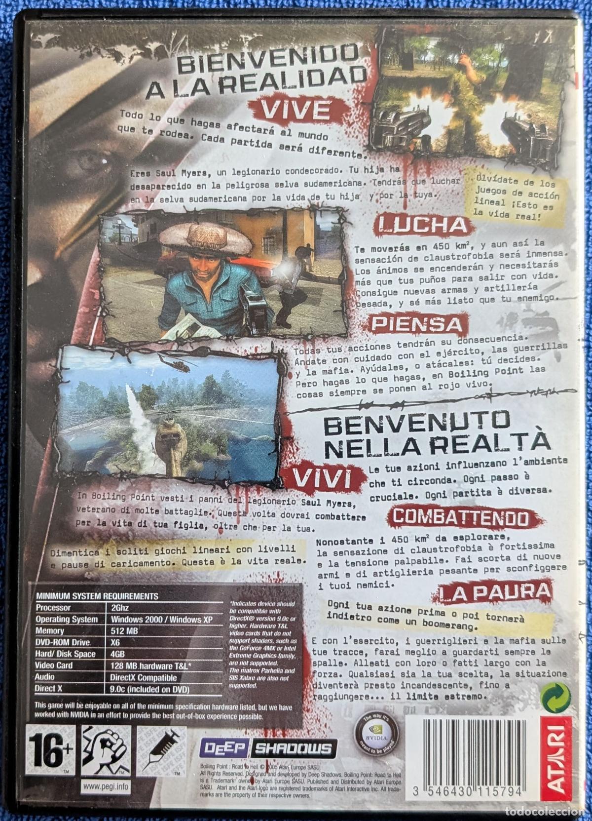 Videojuegos y consolas: Boiling Point - Road to Hell - ATARI (2005) - Foto 3