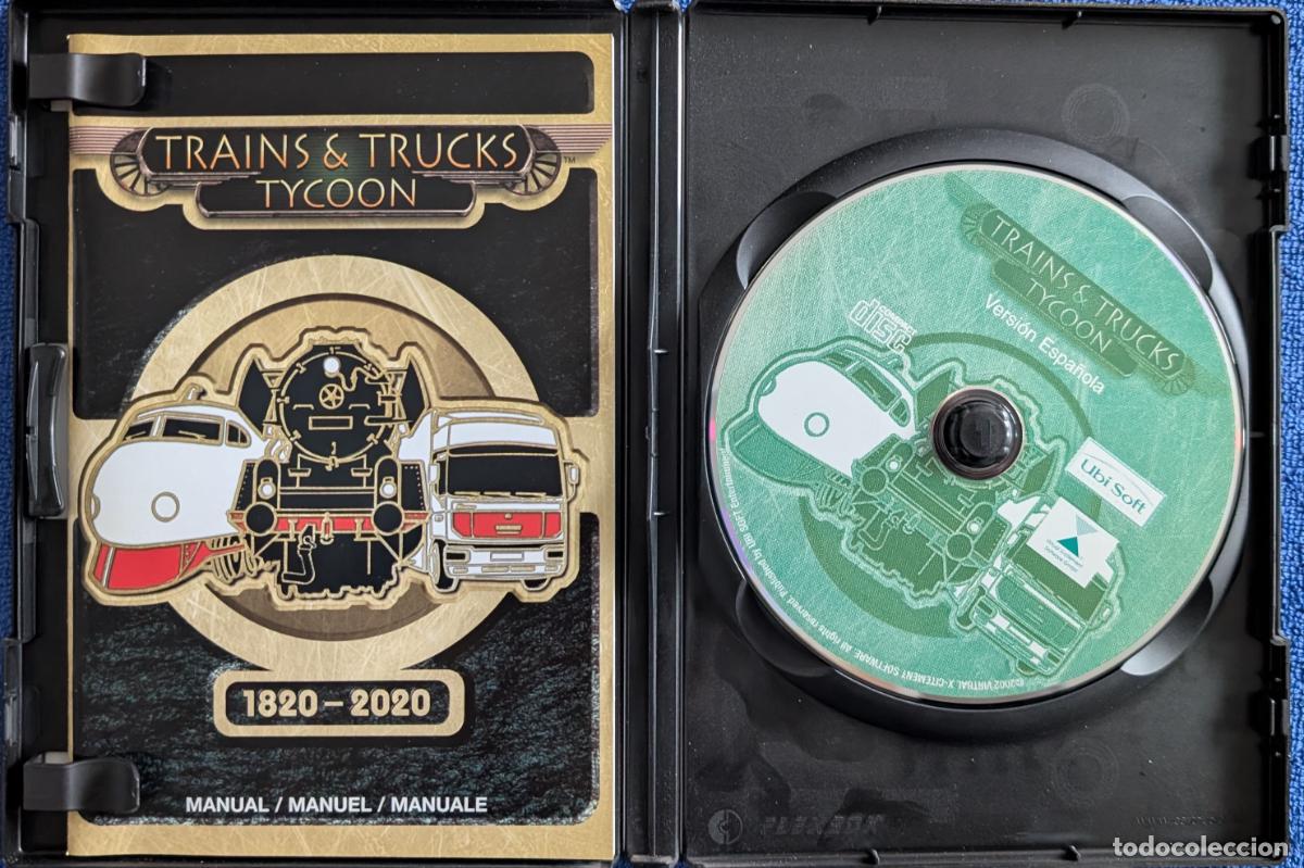 Videojuegos y consolas: Trains & Trucks Tycoon 1820-2020 - Ubi Soft (2002) - Foto 2