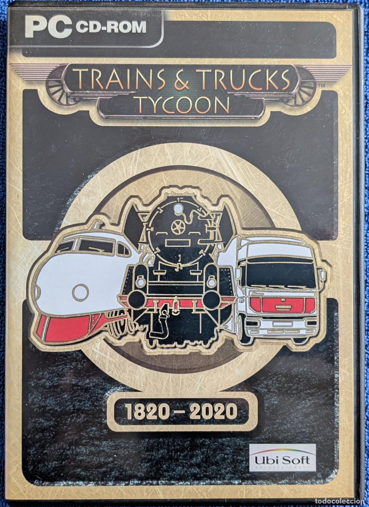 Videojuegos y consolas: Trains & Trucks Tycoon 1820-2020 - Ubi Soft (2002) - Foto 1