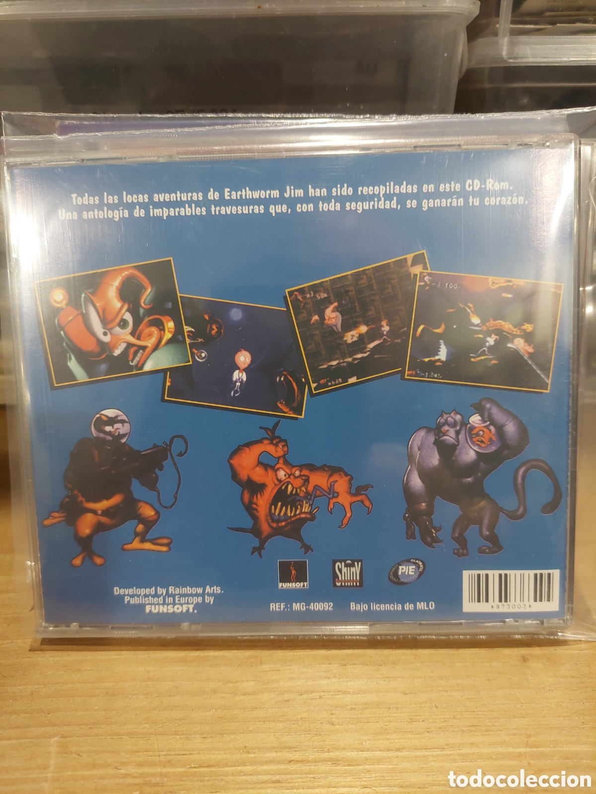 Videojuegos y consolas: JUEGO PC JIM Erth World 1 cd rom pc - Foto 2