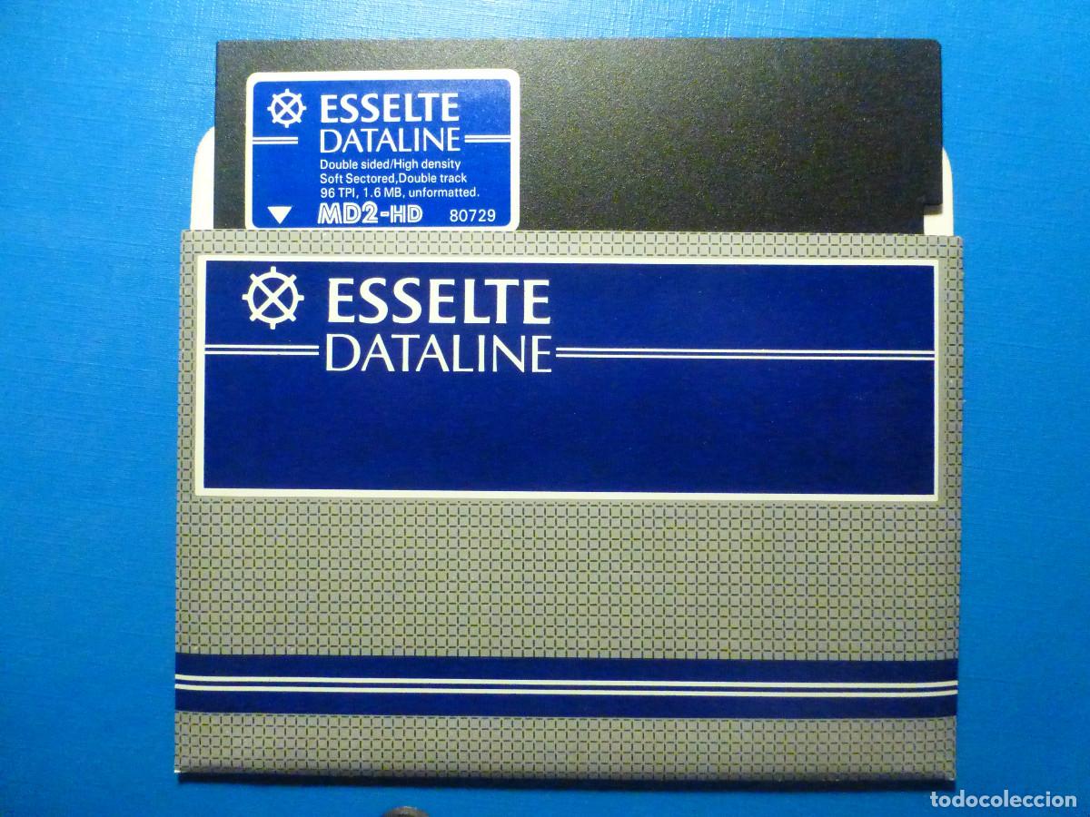 Jeux Vid&eacute;o et Consoles: Disket 5 1/4 &rdquo; Pulgadas - Esselte Dataline MD2-HD Diskettes DS, HD - 1,6 Mb - Disco Ordenador, Nuevo