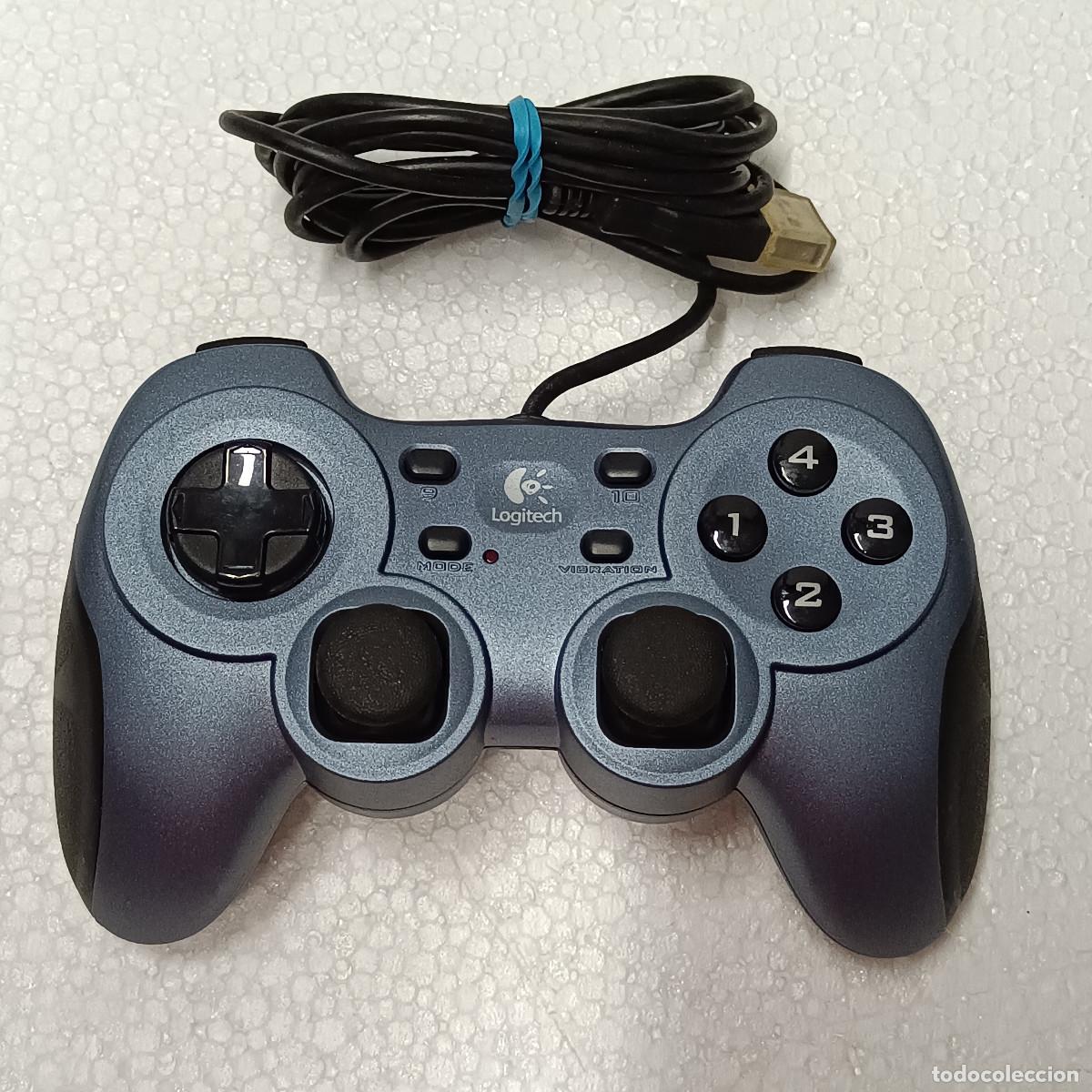 Videojuegos y consolas: MANDO JOYSTIC LOGITECH RUMBLEPAD 2 USB PARA PC - Foto 3