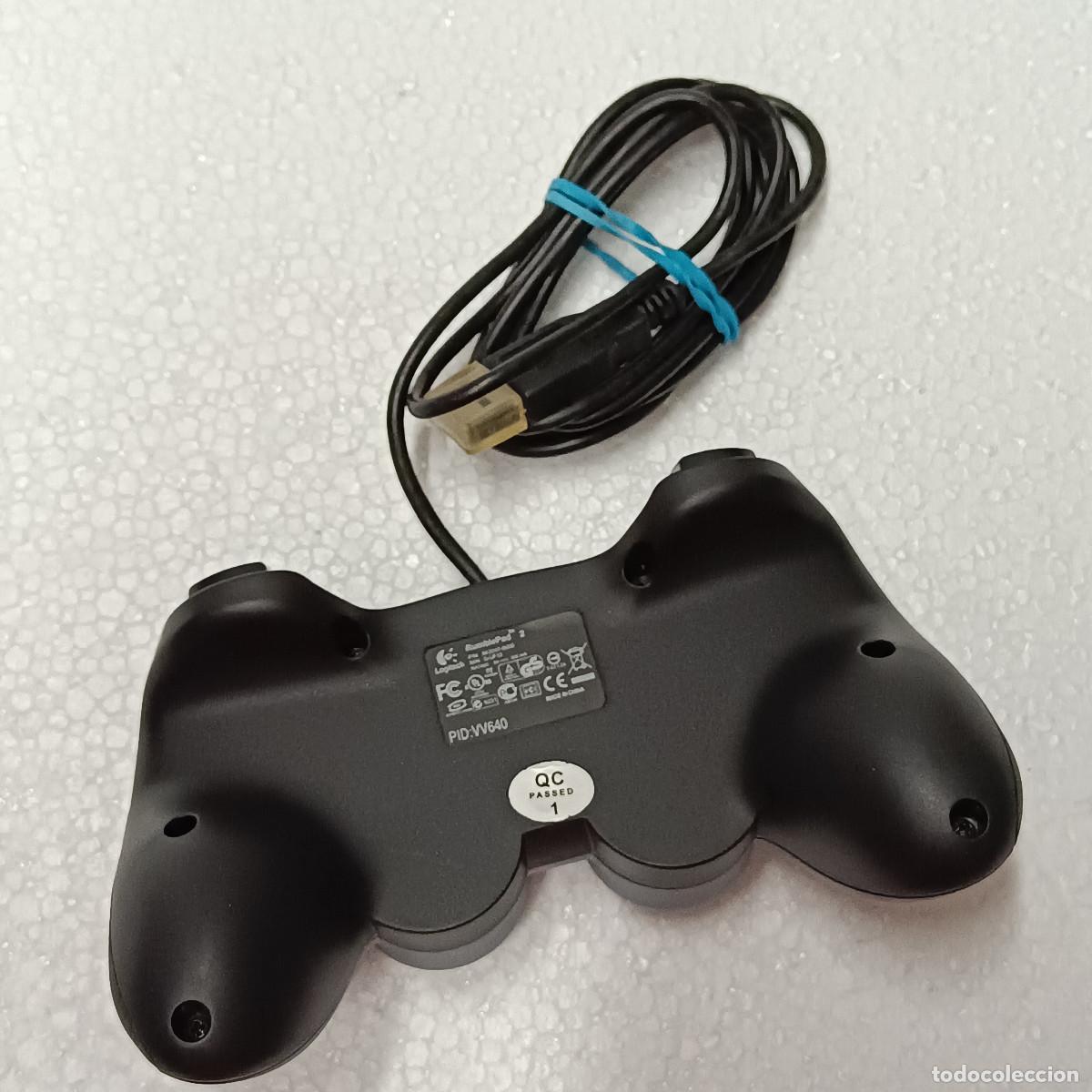 Videojuegos y consolas: MANDO JOYSTIC LOGITECH RUMBLEPAD 2 USB PARA PC - Foto 4