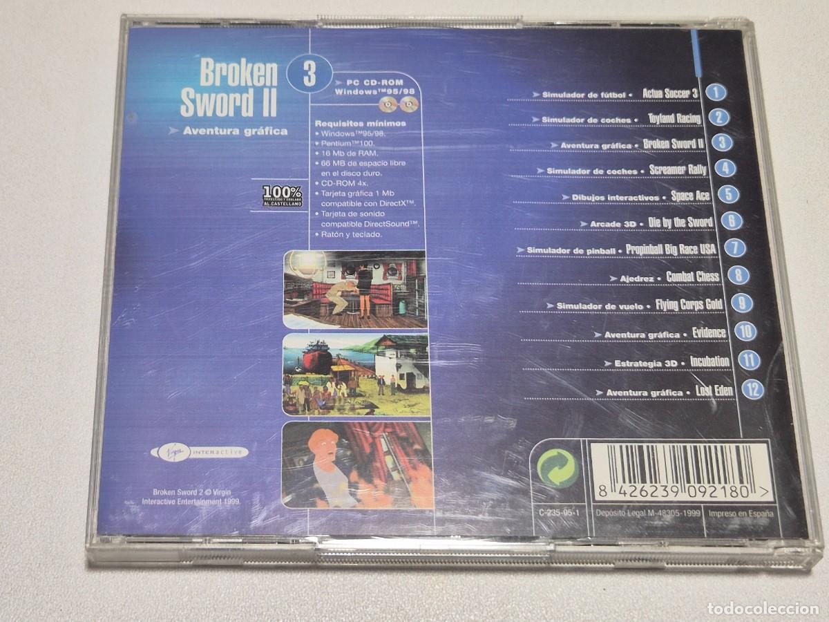 Videojuegos y consolas: BROKEN SWORD II . Aventura Grafica - Foto 2