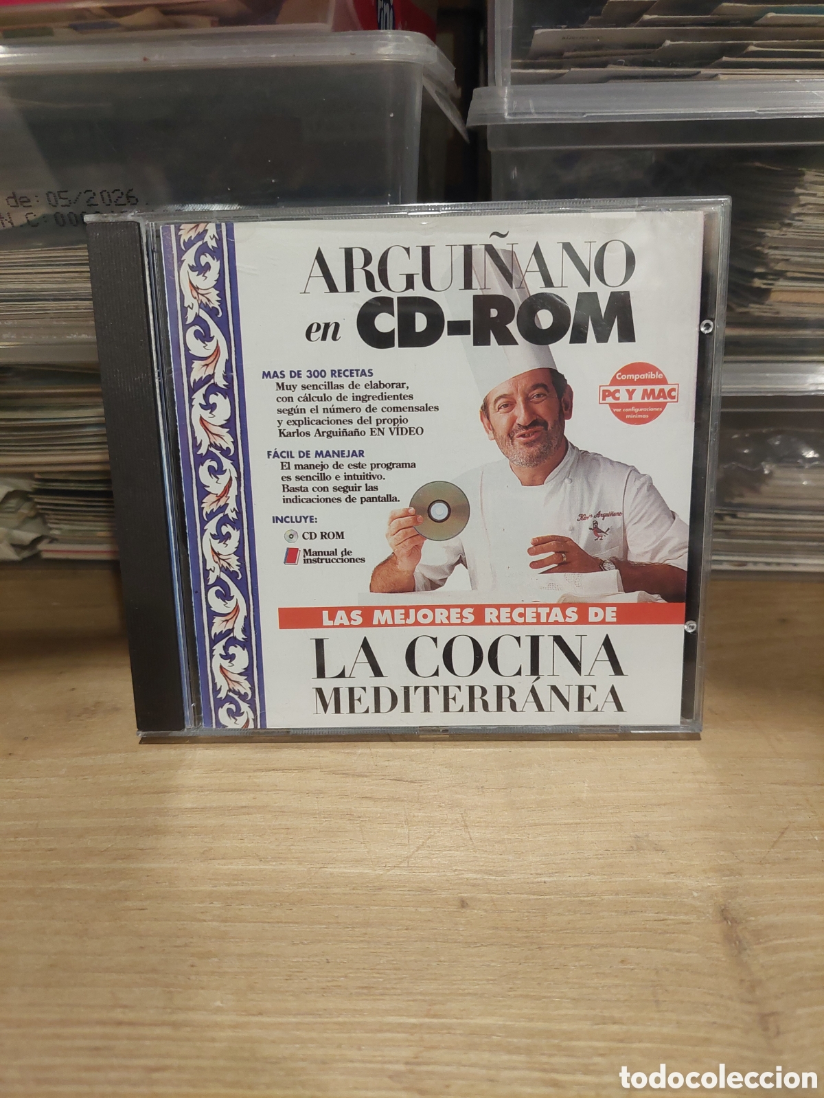 Videojuegos y consolas: CD ROM ARGUI&Ntilde;ANO LA COCINA PASO A PASO RECETAS - Foto 1