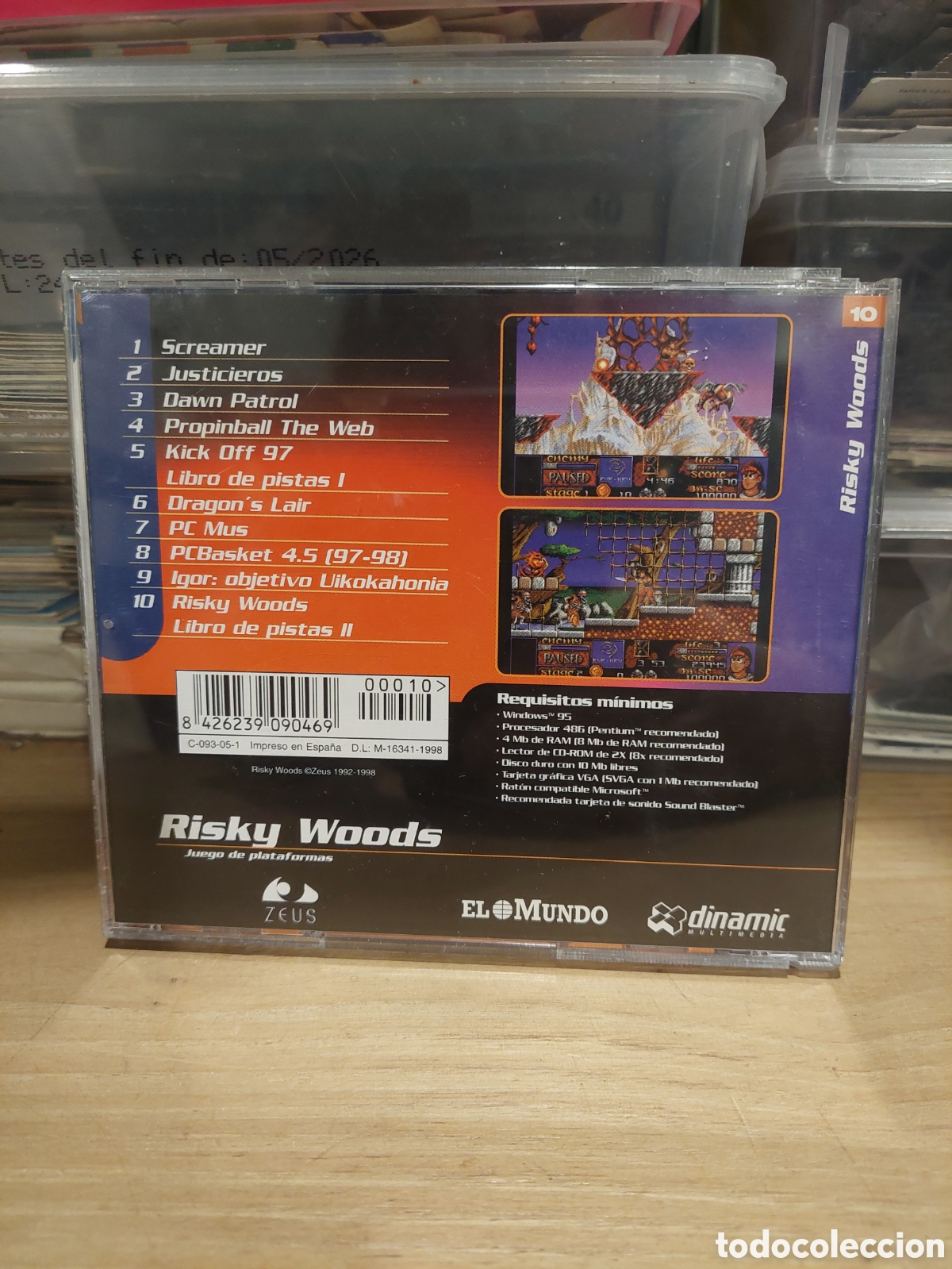 Videojuegos y consolas: 8 video pc juegos zeus dinamic - Foto 16