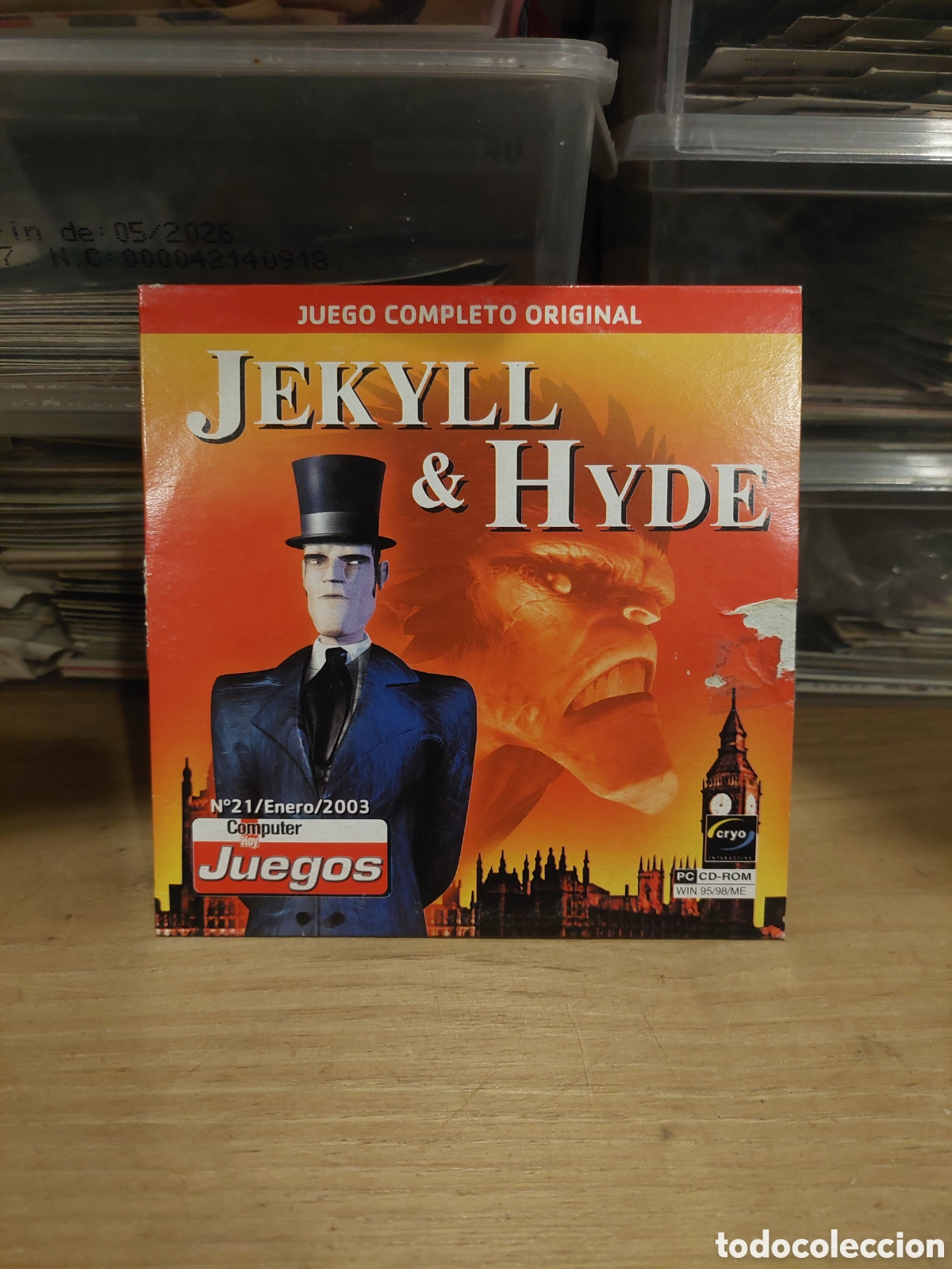 Videojuegos y consolas: Computar juegos jekll hyde n&uacute;mero 21 2003 pc rom - Foto 1