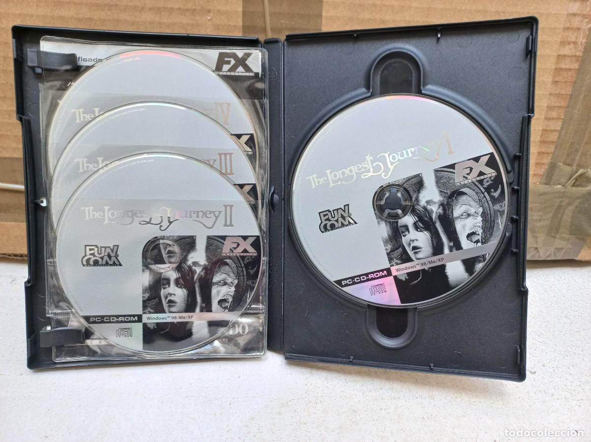 Videojuegos y consolas: THE LONGEST JOURNEY PC CD ROM 4 CDs - Foto 2