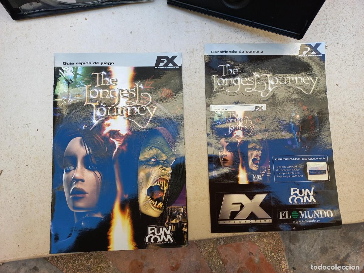 Videojuegos y consolas: THE LONGEST JOURNEY PC CD ROM 4 CDs - Foto 3