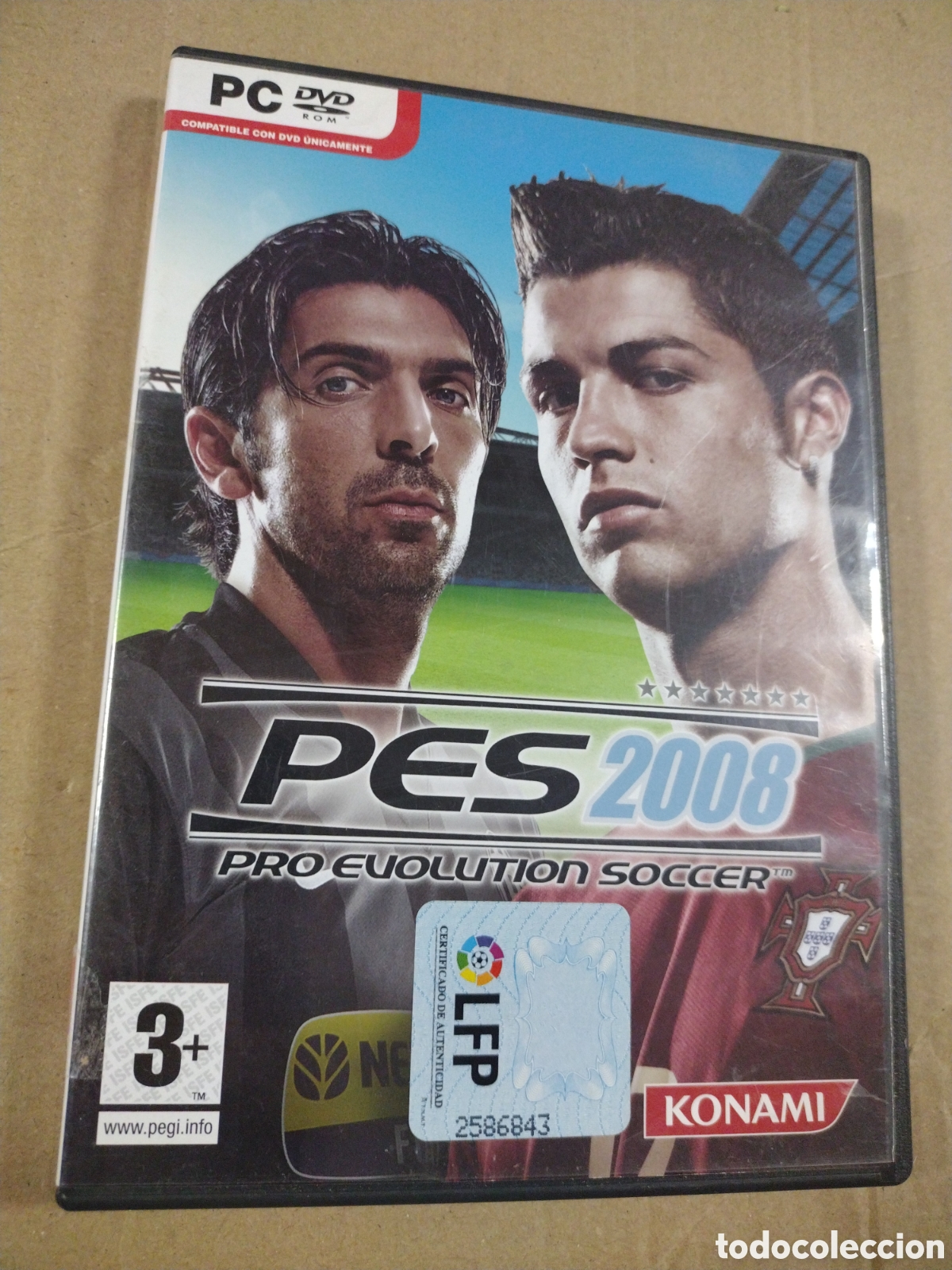 Videojuegos y consolas: Pes 2008. Pro Evolution Soccer. PC - Foto 1