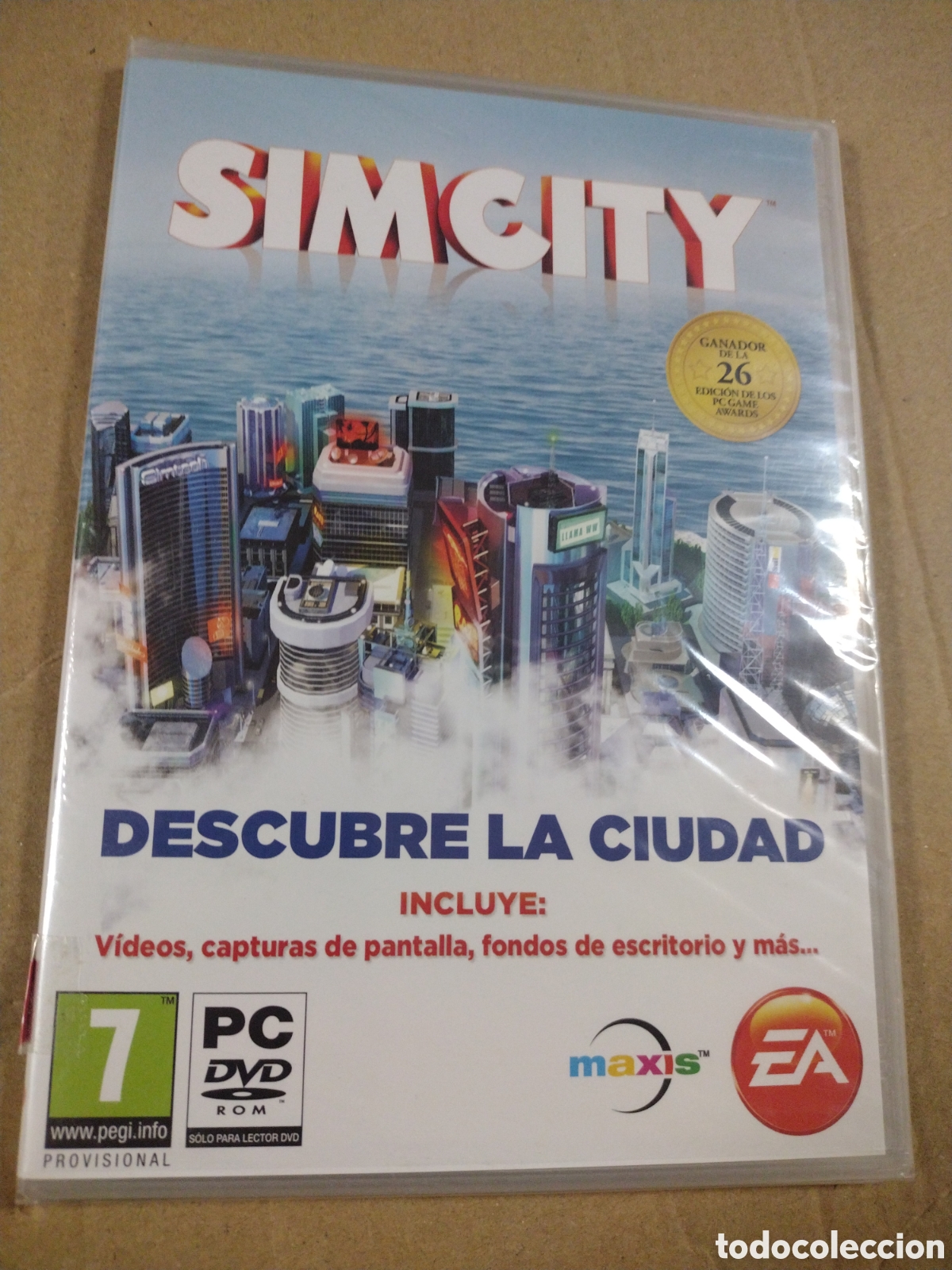 Videojuegos y consolas: SIMCITY DESCUBRE LA CIUDAD. PC Precintado - Foto 1
