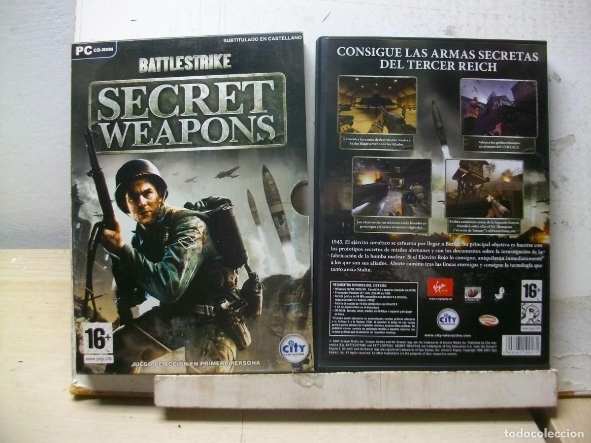 Videojuegos y consolas: Battlestrike Secret Weapons JUEGO PC - Foto 1