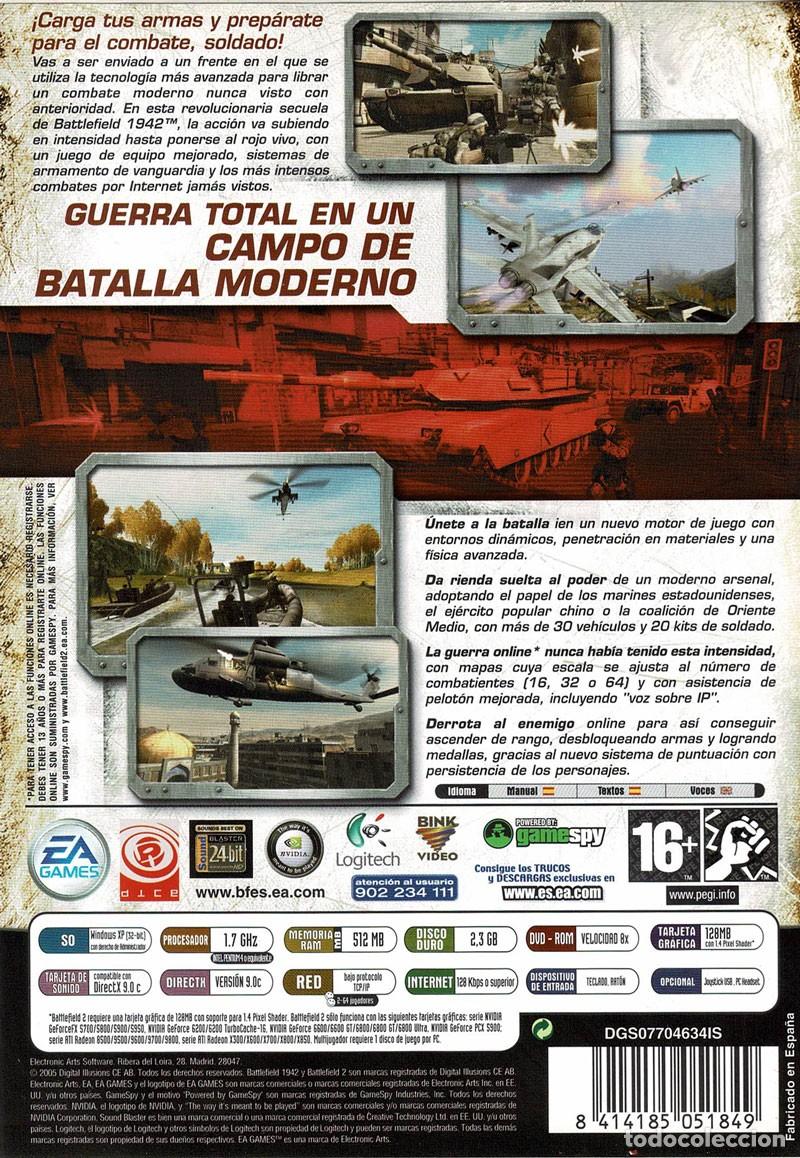 Videojuegos y consolas: Battlefield 2. PC EA Games - Foto 2