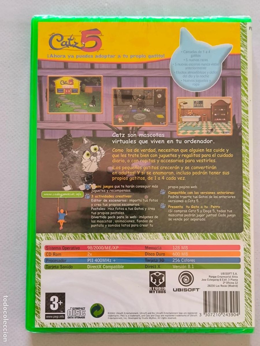 Videojuegos y consolas: PC CATZ 5 - NUEVO, PRECINTADO (4R) - Foto 2