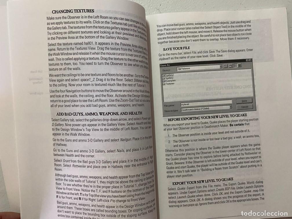 Videojuegos y consolas: QUAKE DEATHMATCH MAKER - LIBRO / MANUAL DE INFORM&Aacute;TICA - VIDEOJUEGOS - Foto 5
