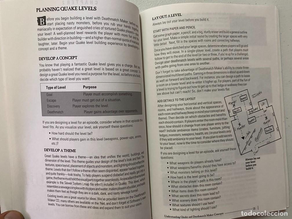 Videojuegos y consolas: QUAKE DEATHMATCH MAKER - LIBRO / MANUAL DE INFORM&Aacute;TICA - VIDEOJUEGOS - Foto 6