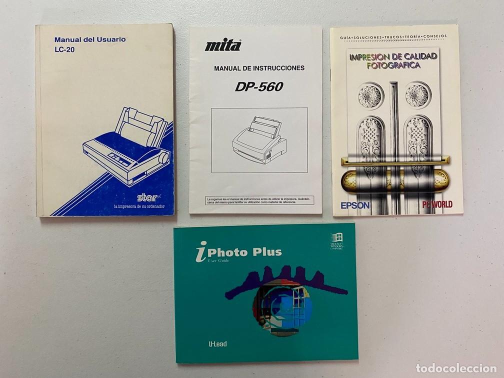 Videojuegos y consolas: LOTE IMPRESORAS - LIBRO / MANUAL DE INFORM&Aacute;TICA - Foto 1