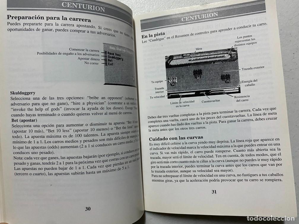 Videojuegos y consolas: CENTURION / MANUAL DE VIDEOJUEGO PC - Foto 3