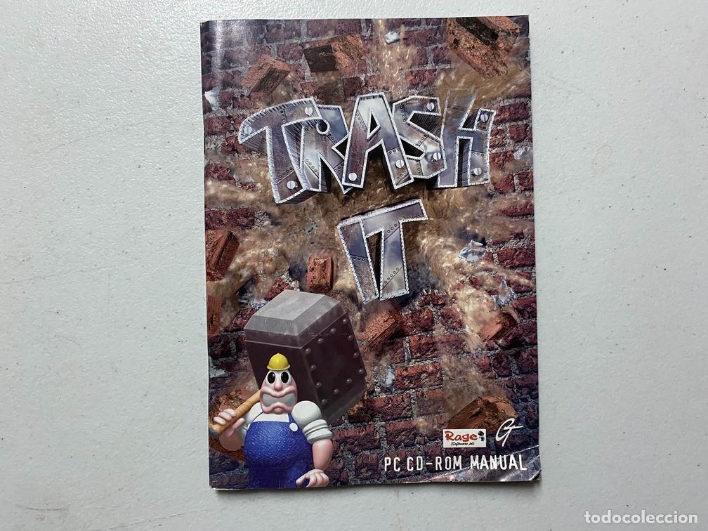 Videojuegos y consolas: TRASH IT / MANUAL DE VIDEOJUEGO PC - Foto 1