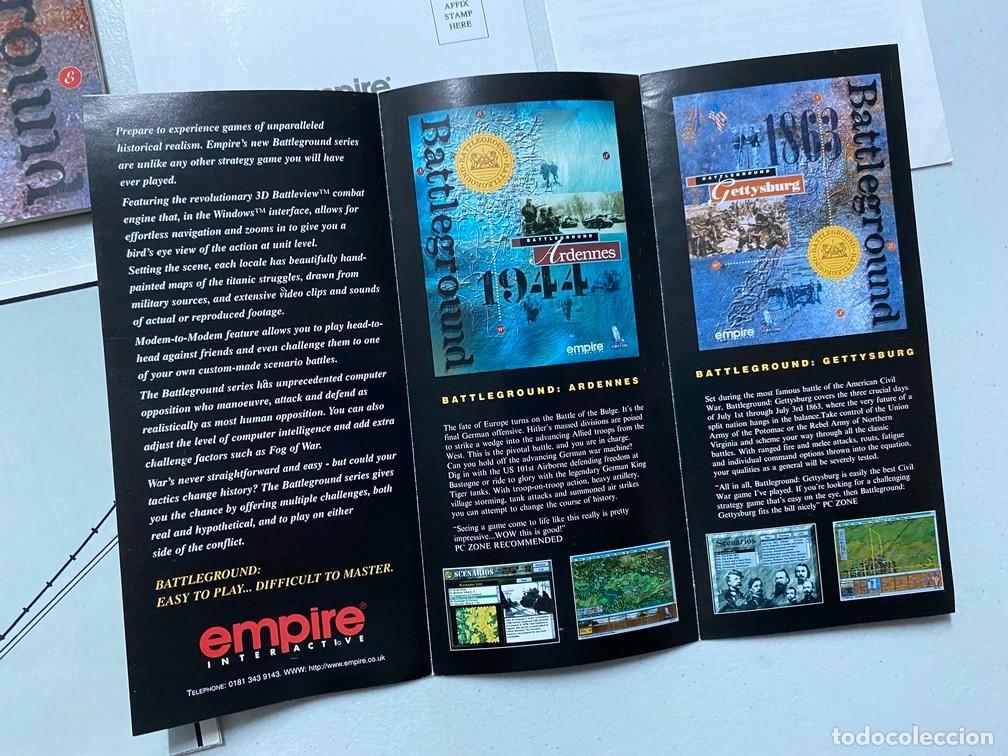Videojuegos y consolas: GETTYSBURG 1863 / MANUAL DE VIDEOJUEGO PC - Foto 4