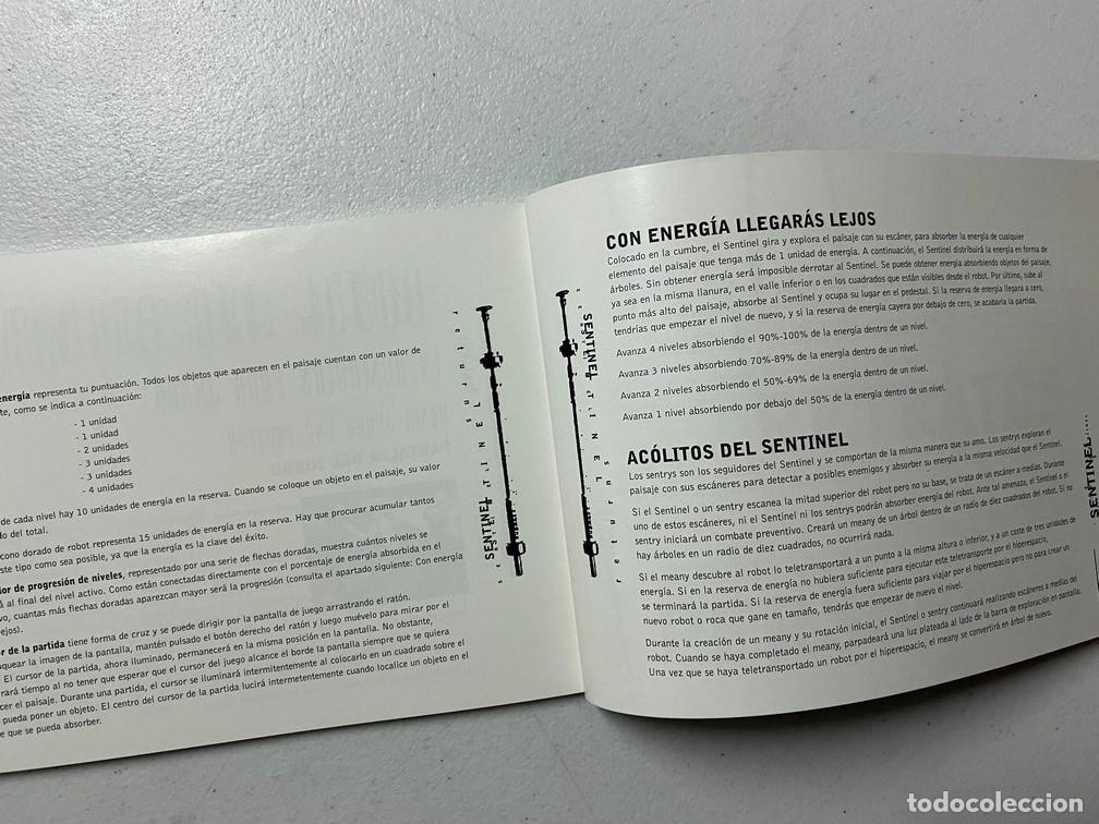 Videojuegos y consolas: SENTINEL RETURNS / MANUAL DE VIDEOJUEGO PC - Foto 4
