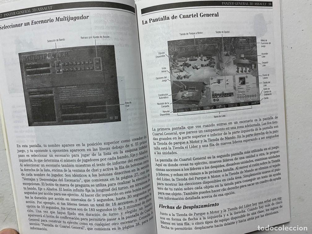 Videojuegos y consolas: PANZER GENERAL 3D ASSAULT / MANUAL DE VIDEOJUEGO PC - Foto 3