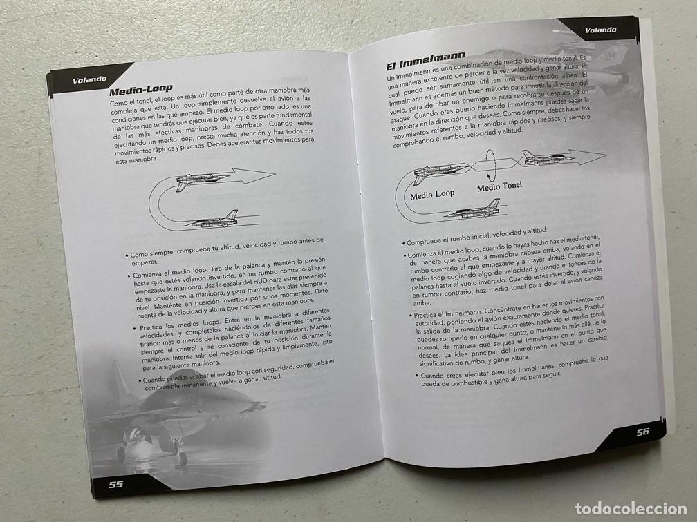 Videojuegos y consolas: F-16 MULTIROLE FIGHTER / MANUAL DE VIDEOJUEGO PC - Foto 3