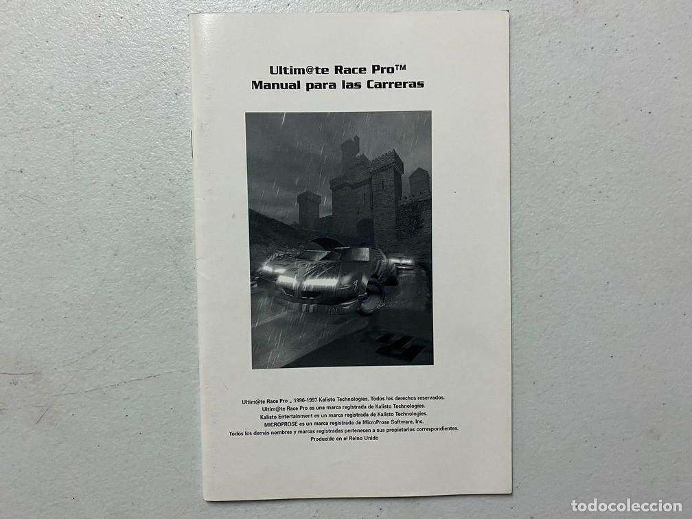 Videojuegos y consolas: ULTIMATE RACE PRO / MANUAL DE VIDEOJUEGO PC - Foto 1