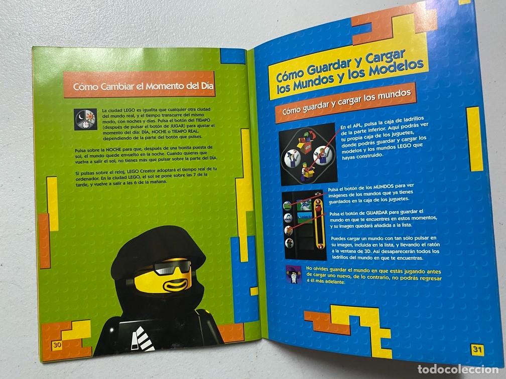Videojuegos y consolas: LEGO CREATOR / MANUAL DE VIDEOJUEGO PC - Foto 3