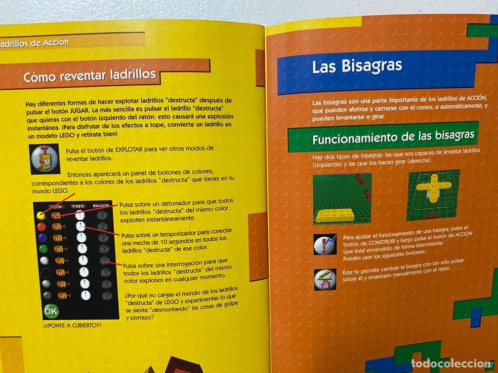 Videojuegos y consolas: LEGO CREATOR / MANUAL DE VIDEOJUEGO PC - Foto 4
