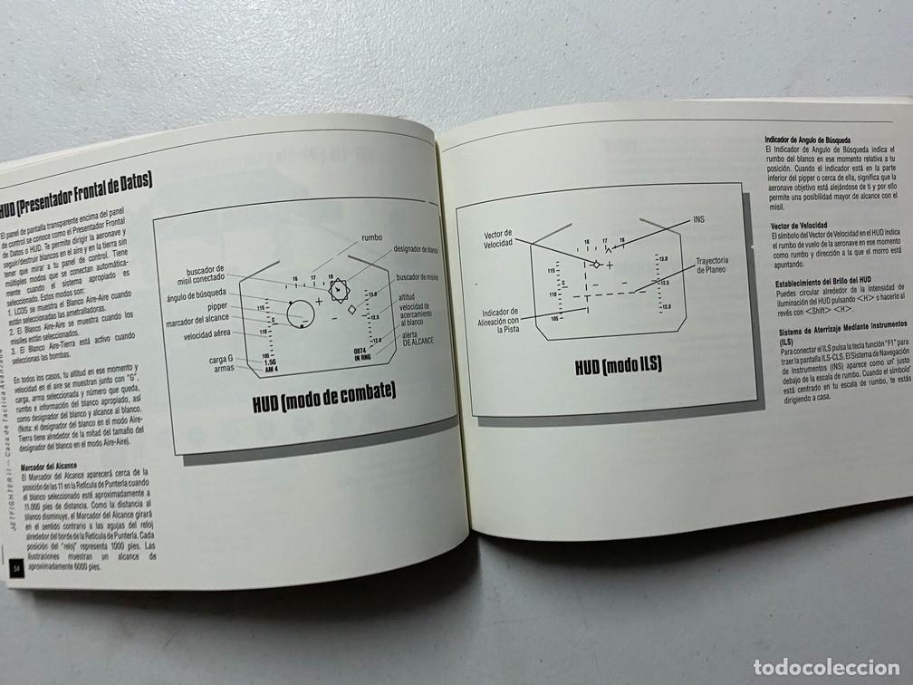Videojuegos y consolas: JETFIGHTER II / MANUAL DE VIDEOJUEGO PC - Foto 3