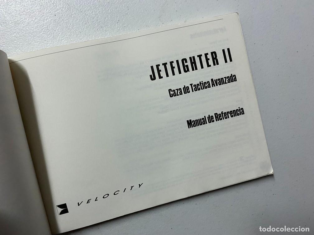 Videojuegos y consolas: JETFIGHTER II / MANUAL DE VIDEOJUEGO PC - Foto 4
