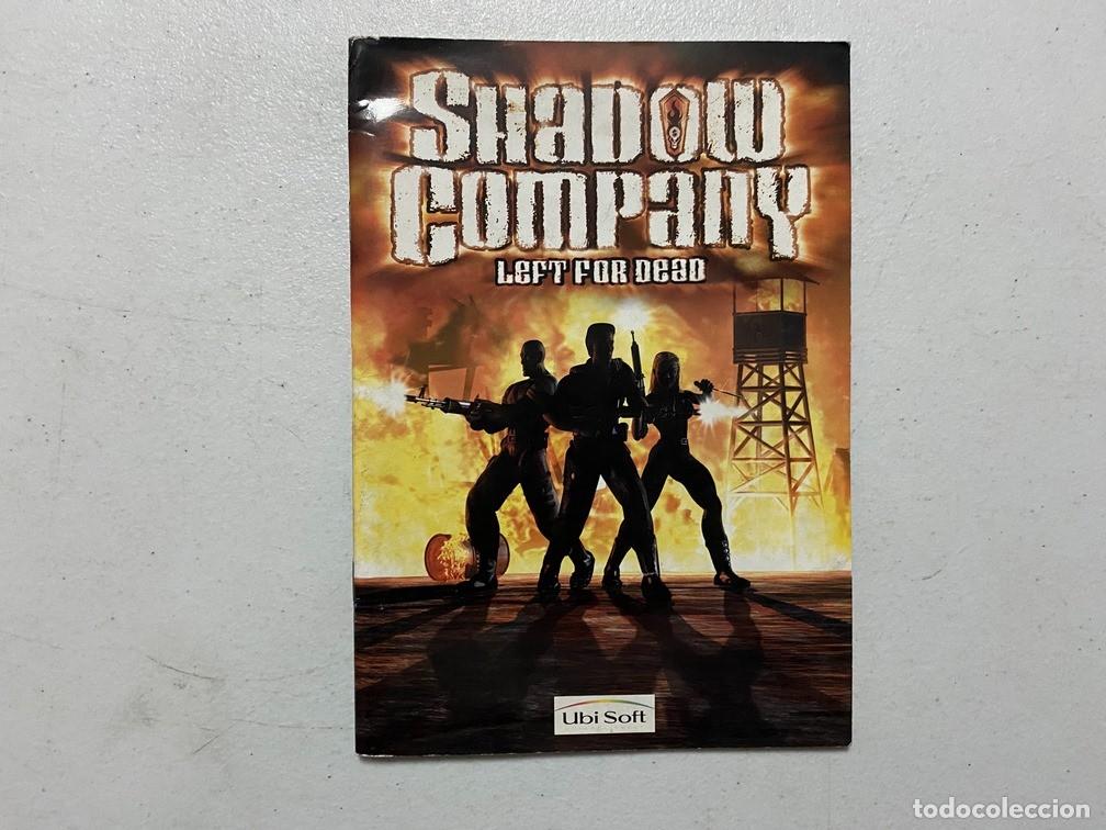 Videojuegos y consolas: SHADOW COMPANY / MANUAL DE VIDEOJUEGO PC - Foto 1