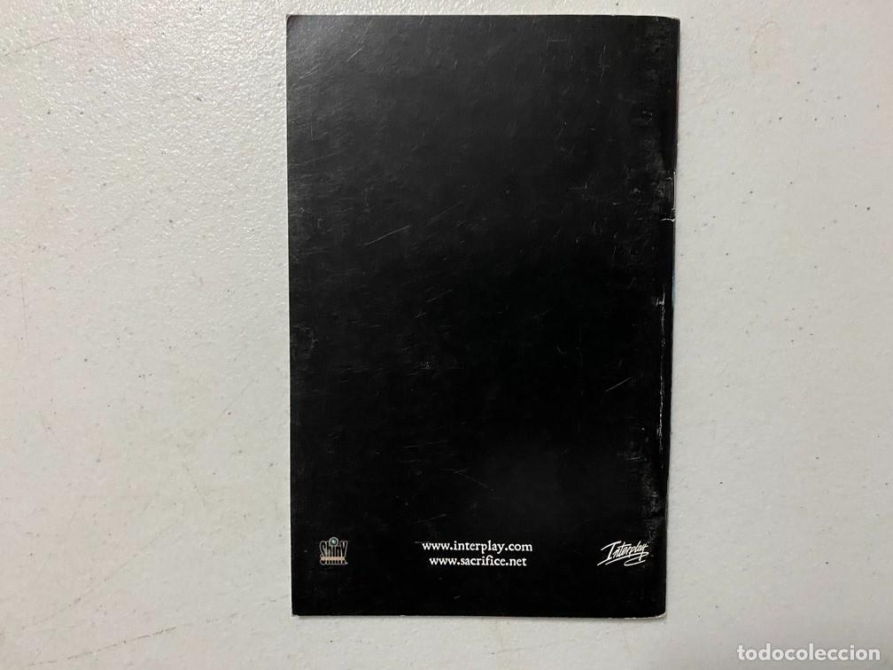 Videojuegos y consolas: SACRIFICE / MANUAL DE VIDEOJUEGO PC - Foto 2