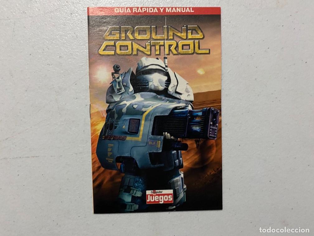 Videojuegos y consolas: GROUND CONTROL / MANUAL DE VIDEOJUEGO PC - Foto 1