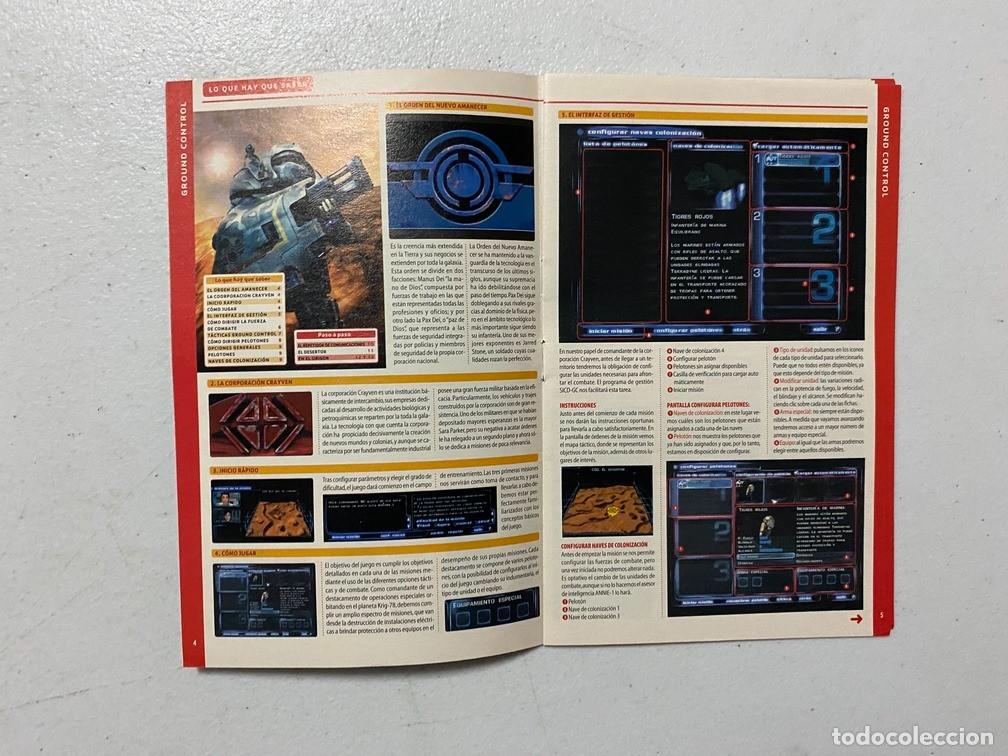 Videojuegos y consolas: GROUND CONTROL / MANUAL DE VIDEOJUEGO PC - Foto 4