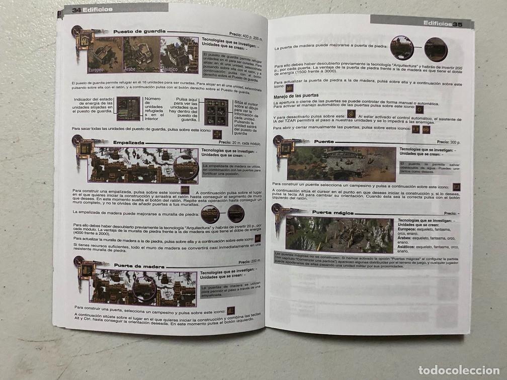 Videojuegos y consolas: TZAR EDICI&Oacute;N DE ORO / MANUAL DE VIDEOJUEGO PC - Foto 4