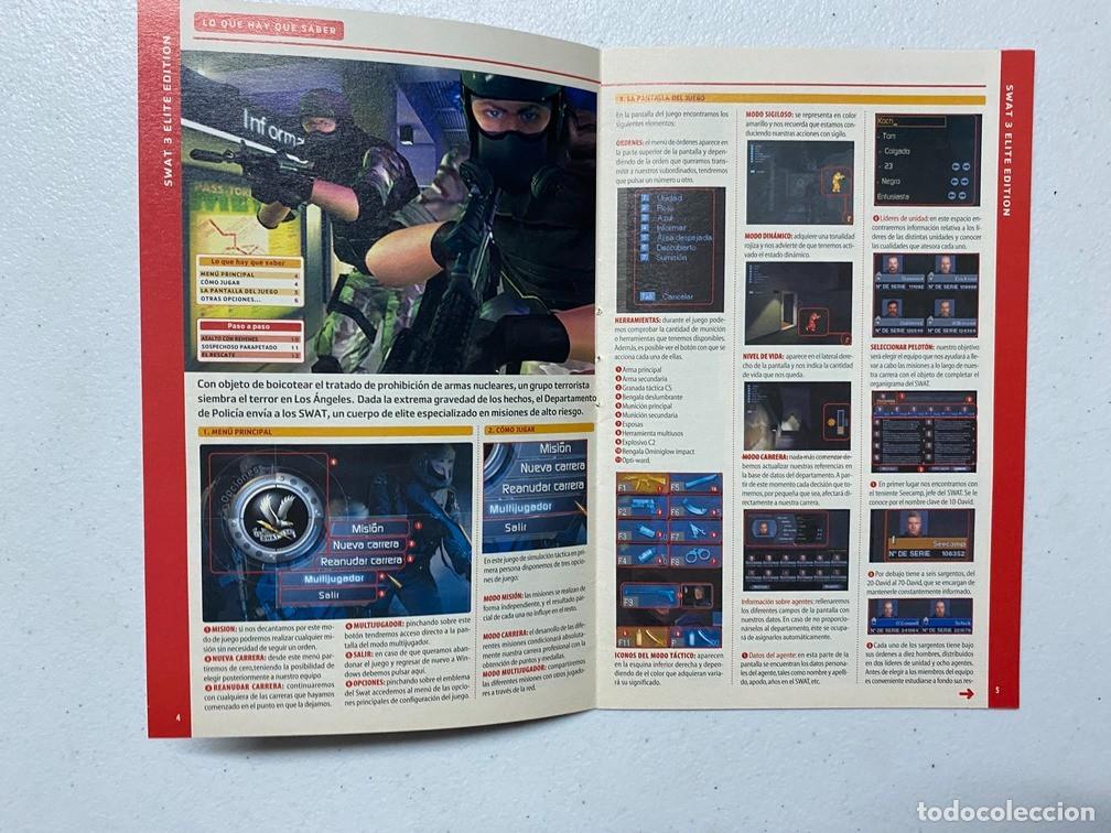 Videojuegos y consolas: SWAT 3 - MANUAL DE VIDEOJUEGO PC - Foto 3