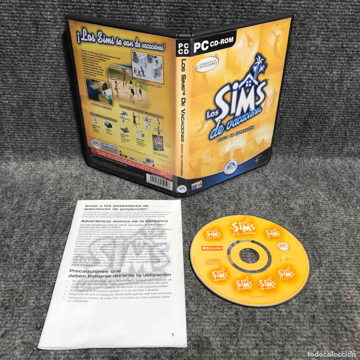Videojuegos y consolas: LOS SIMS DE VACACIONES PC - Foto 1