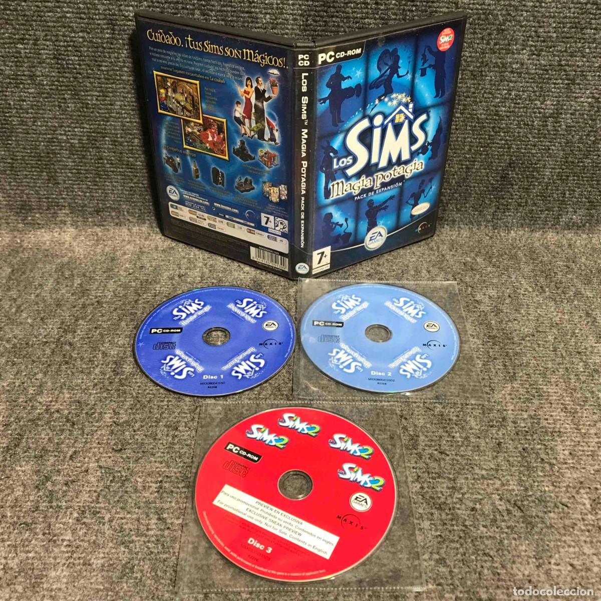 Videojuegos y consolas: LOS SIMS MAGIA POTAGIA PC - Foto 1