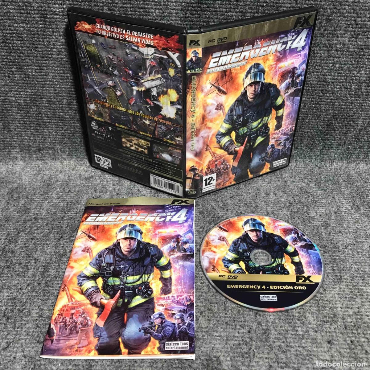 Videojuegos y consolas: EMERGENCY 4 EDICION ORO PC - Foto 1