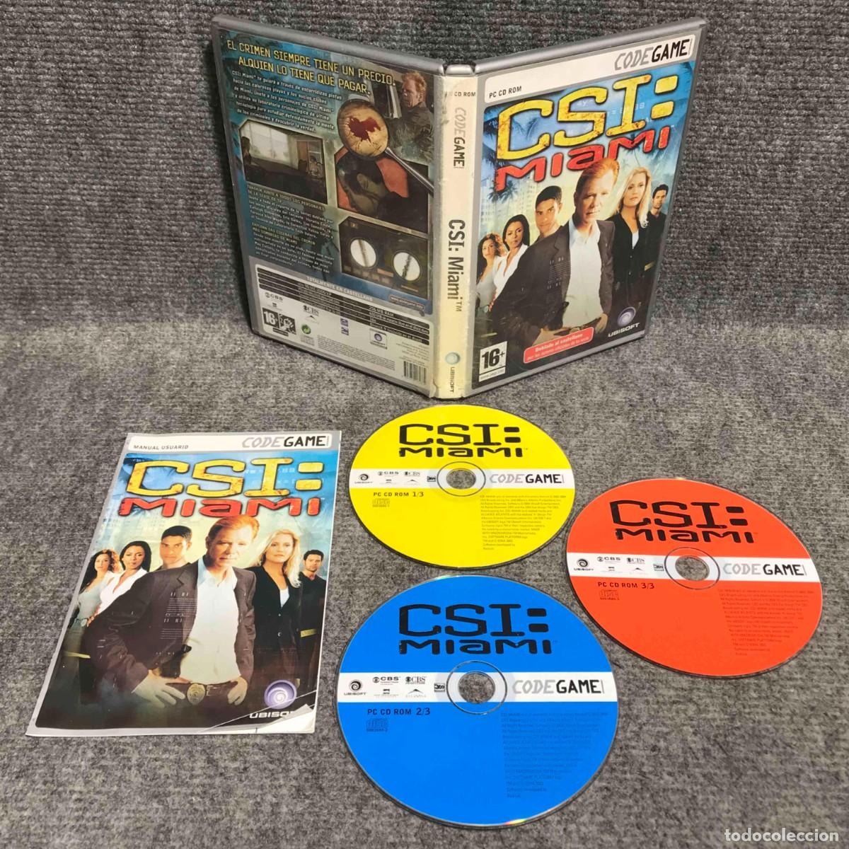 Videojuegos y consolas: CSI MIAMI PC CRIME SCENE INVESTIGATION - Foto 1