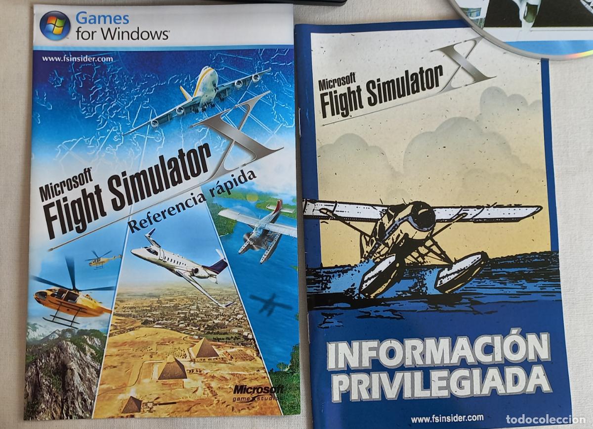 Videojuegos y consolas: Microsoft. Flight Simulator 2 discos. Juego PC-DVD. en castellano. - Foto 3
