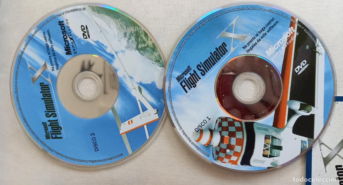 Videojuegos y consolas: Microsoft. Flight Simulator 2 discos. Juego PC-DVD. en castellano. - Foto 4
