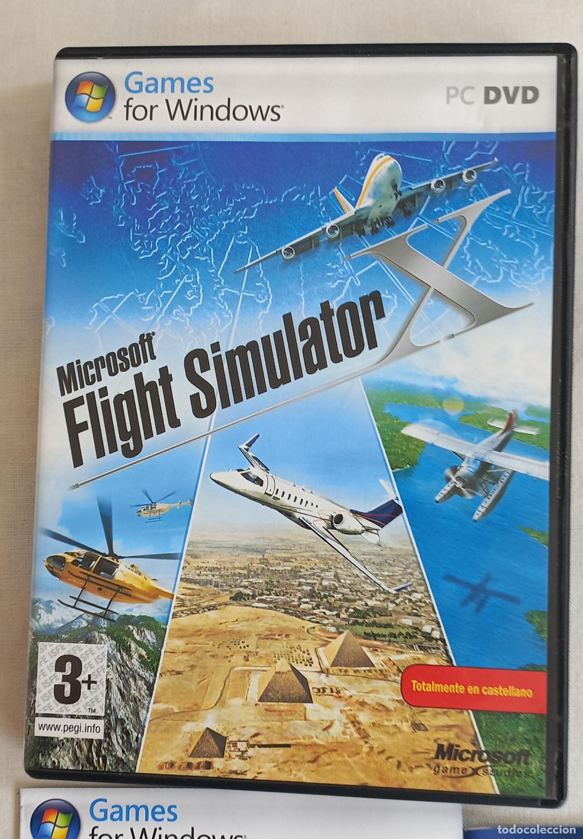 Videojuegos y consolas: Microsoft. Flight Simulator 2 discos. Juego PC-DVD. en castellano. - Foto 5