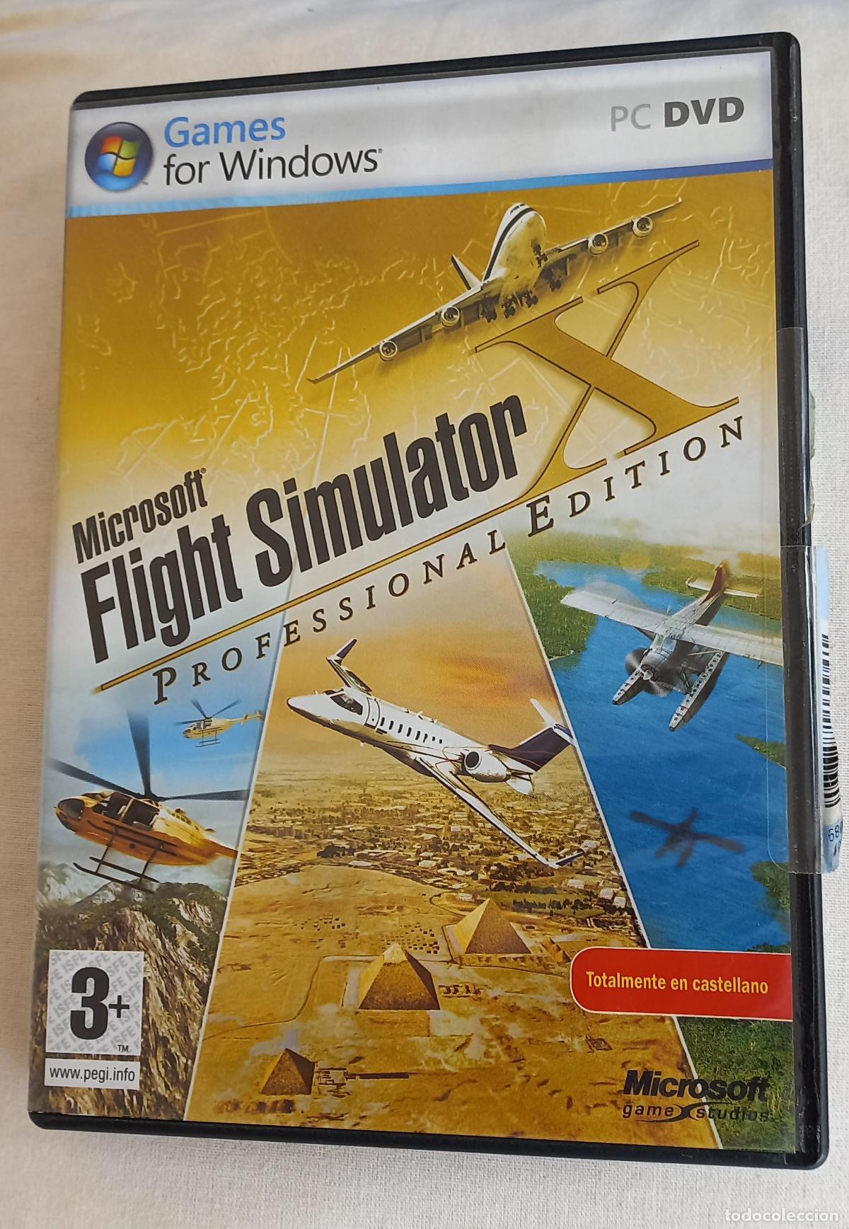 Videojuegos y consolas: Microsoft. Flight Simulator Professional edition. Juego PC-DVD. en castellano. - Foto 2
