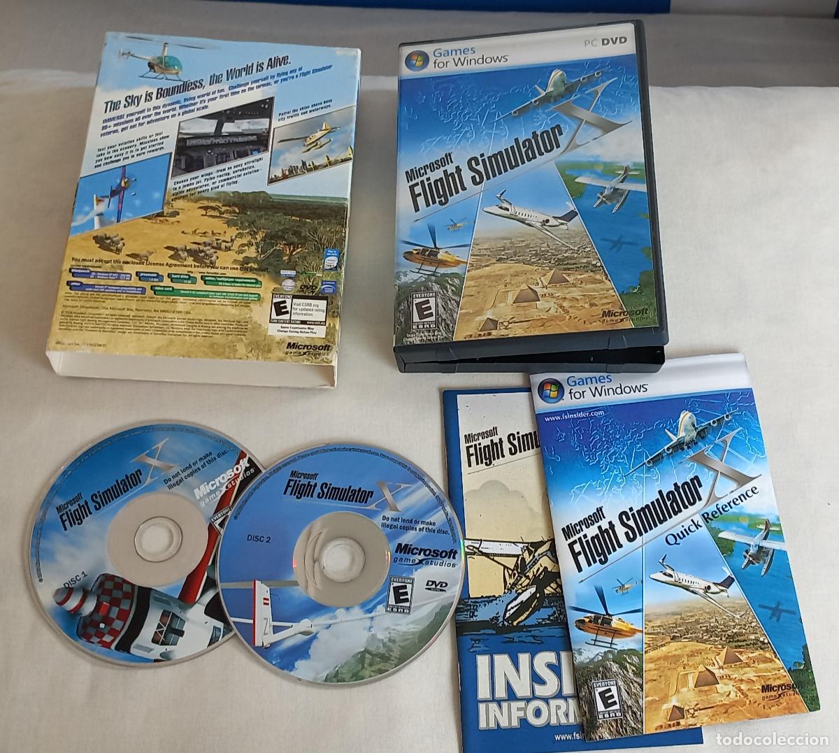 Videojuegos y consolas: Microsoft. Flight Simulator X . Juego PC-DVD. 2006 - Foto 2