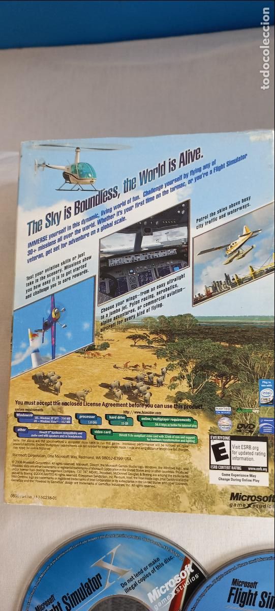 Videojuegos y consolas: Microsoft. Flight Simulator X . Juego PC-DVD. 2006 - Foto 5