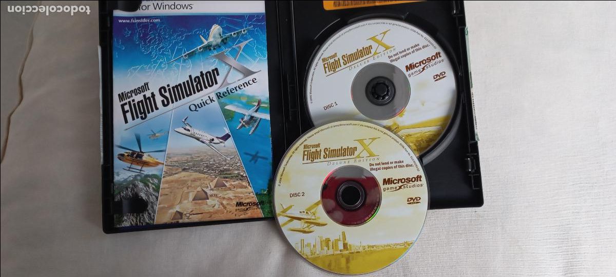 Videojuegos y consolas: Microsoft. Flight Simulator Deluxe edition. Juego PC-dvd. - Foto 2